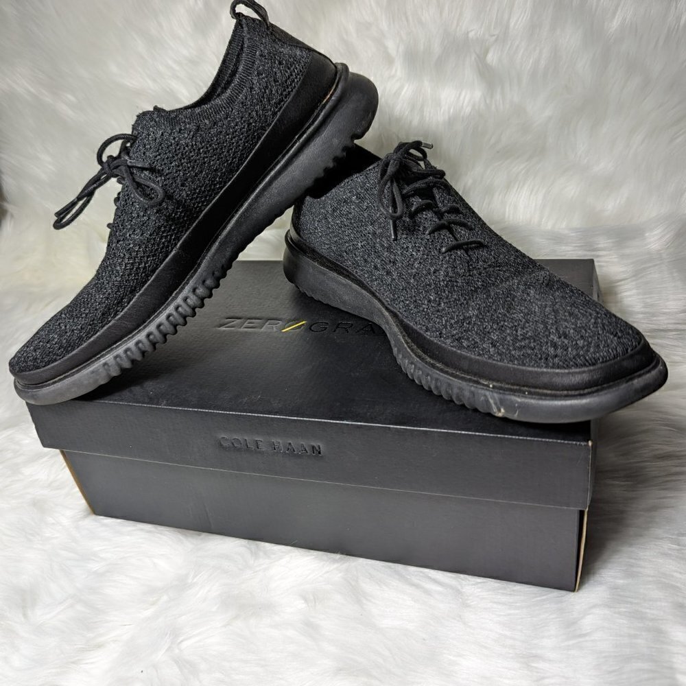 Cole Haan C28383 Zero Grand Men's Size 10 M Black WR/Black